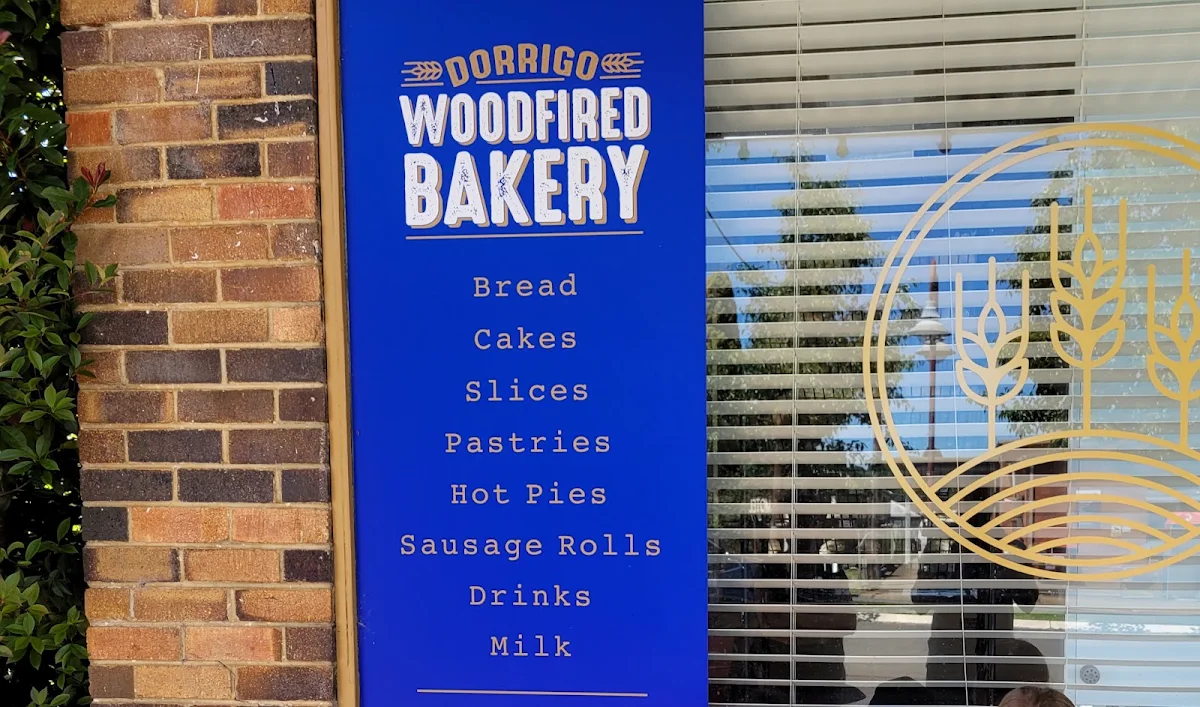 Menu, Dorrigo Bakery