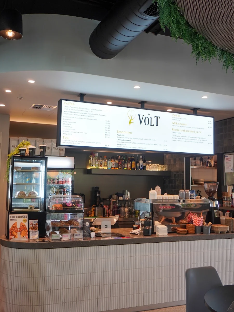 Menu, Volt Cafe | Narre Warren