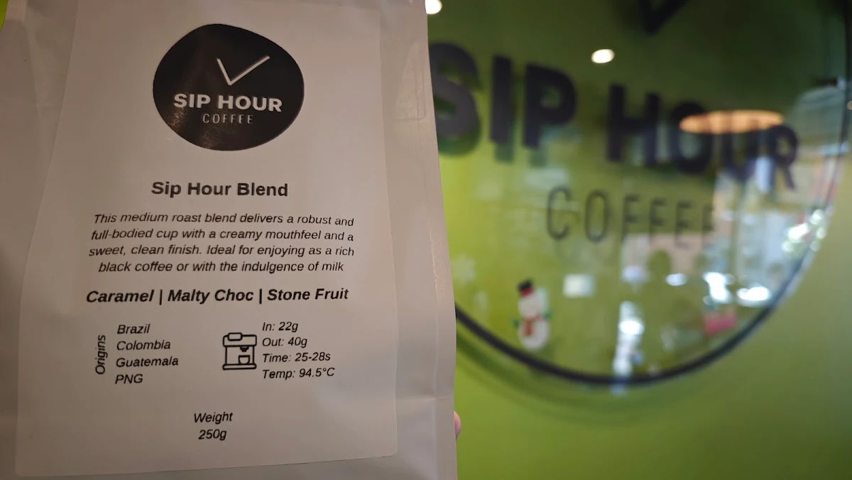 Menu, Sip Hour Coffee
