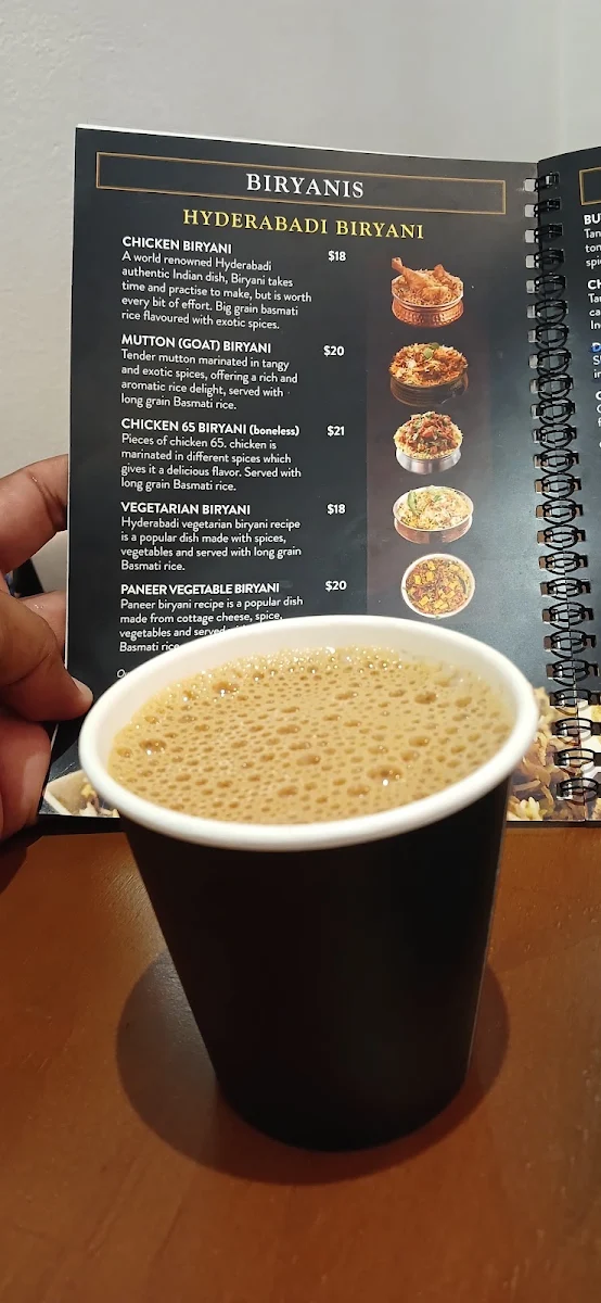Menu, Indian Biryani Restaurant Newcastle