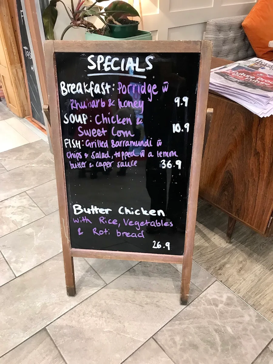 Menu, The Main