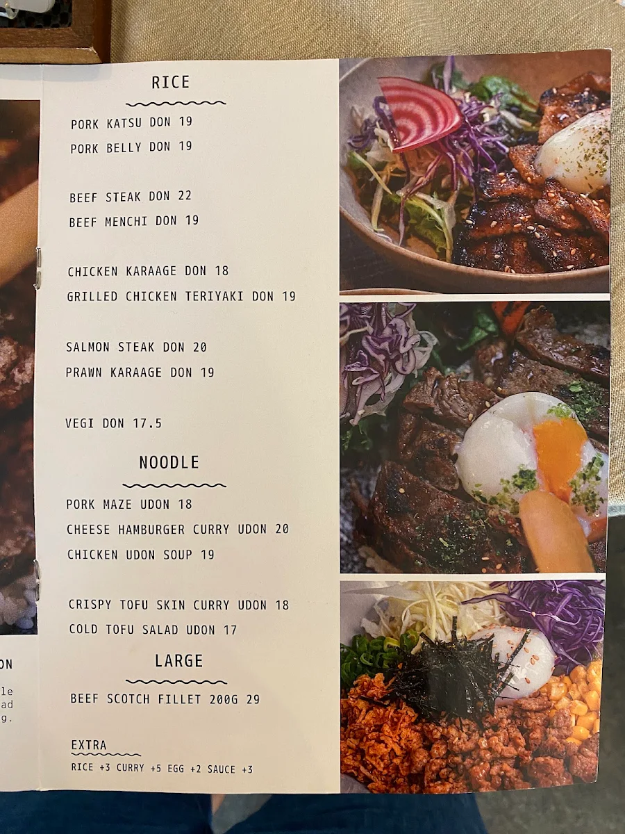 Menu, ILZA