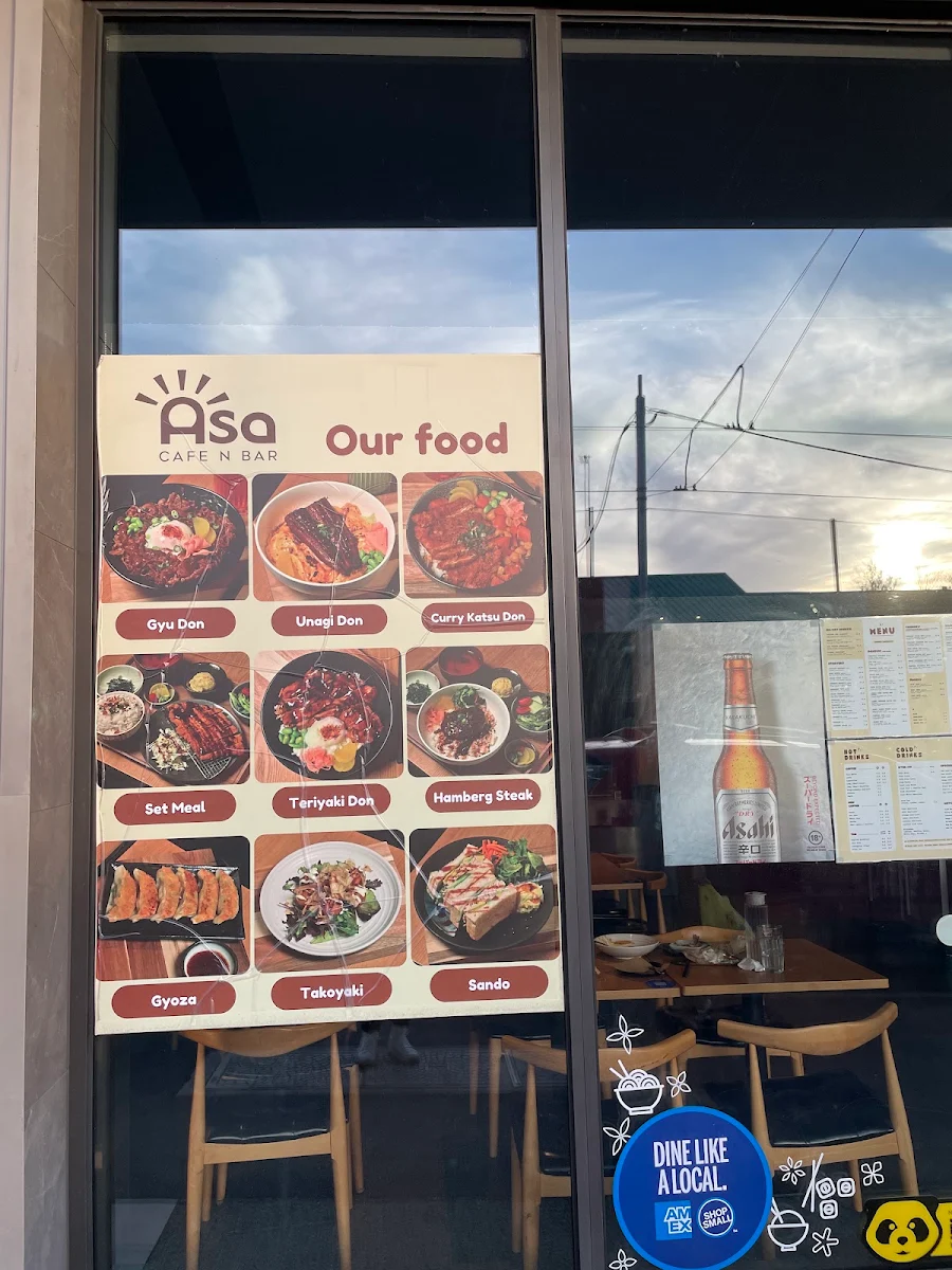 Menu, Asa | Japanese Restaurant n Bar
