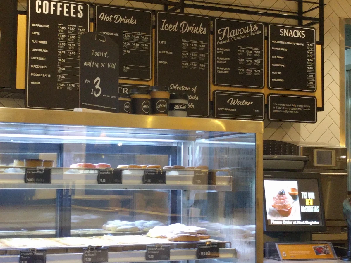 Menu, McDonald's® Aspley