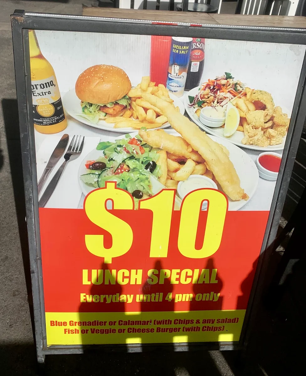 Menu, Hooked Best Fish and Chips Windsor