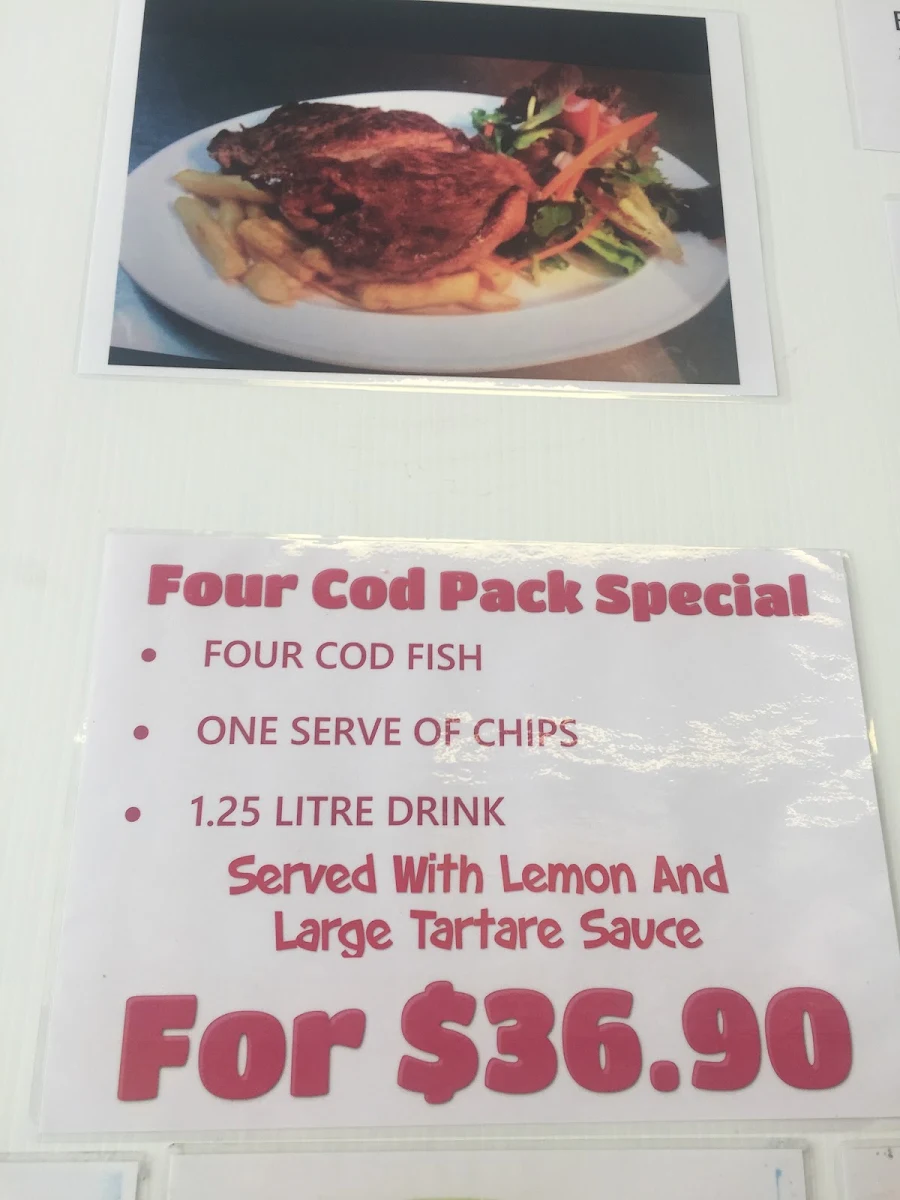 Menu, The Fish Depot