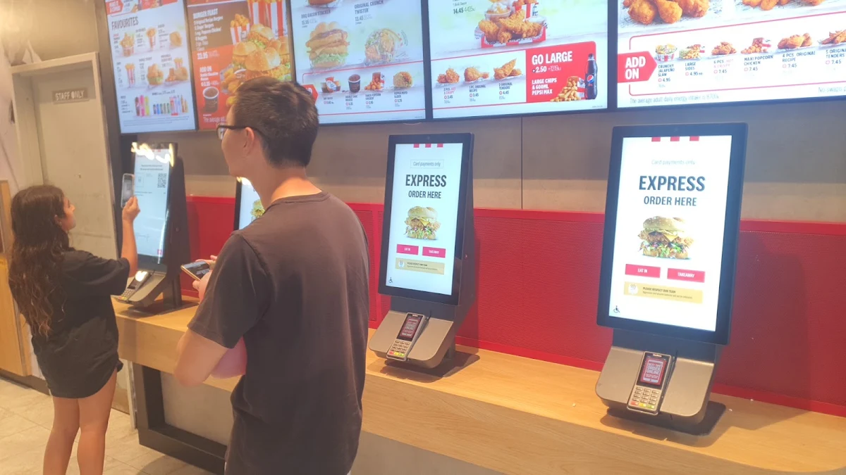 Menu, KFC North Sydney