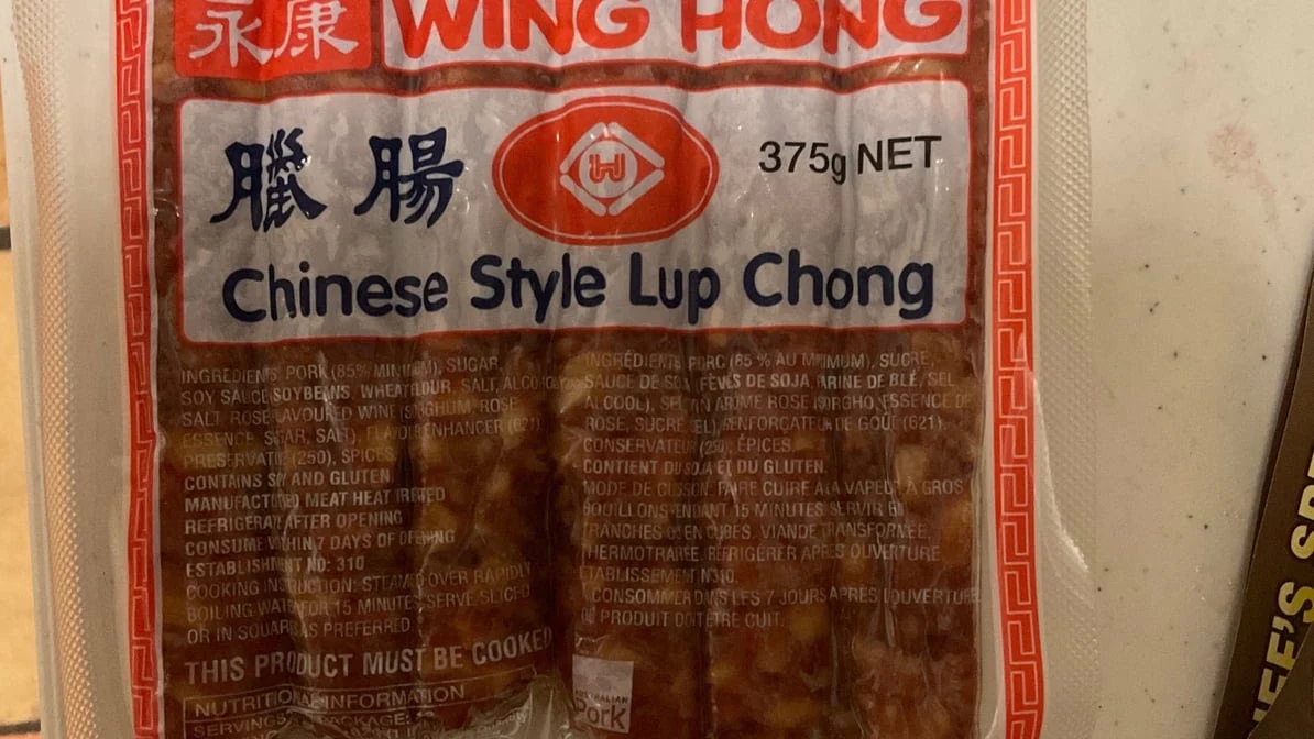 Menu, Special Chinese Noodles (yummy noodles)