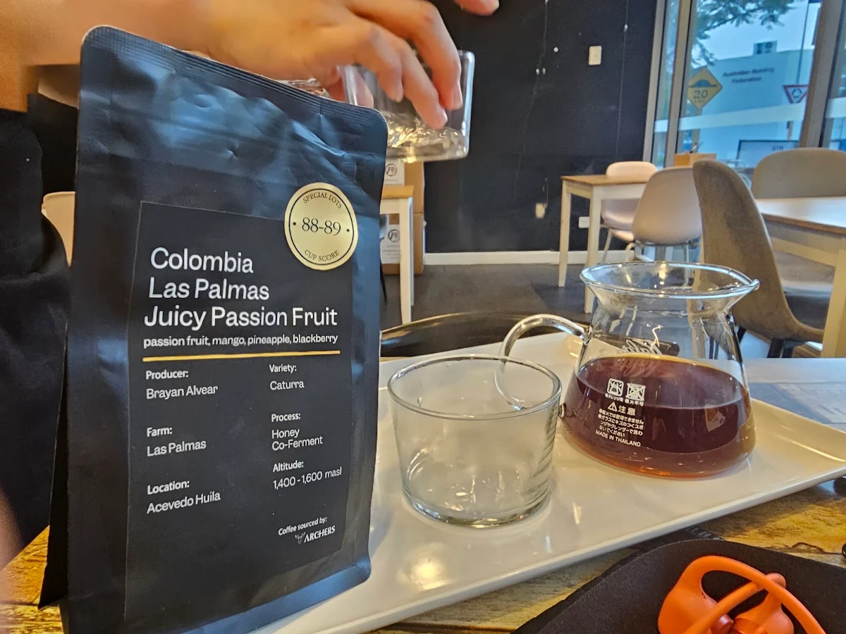 Menu, Artrogers Coffee