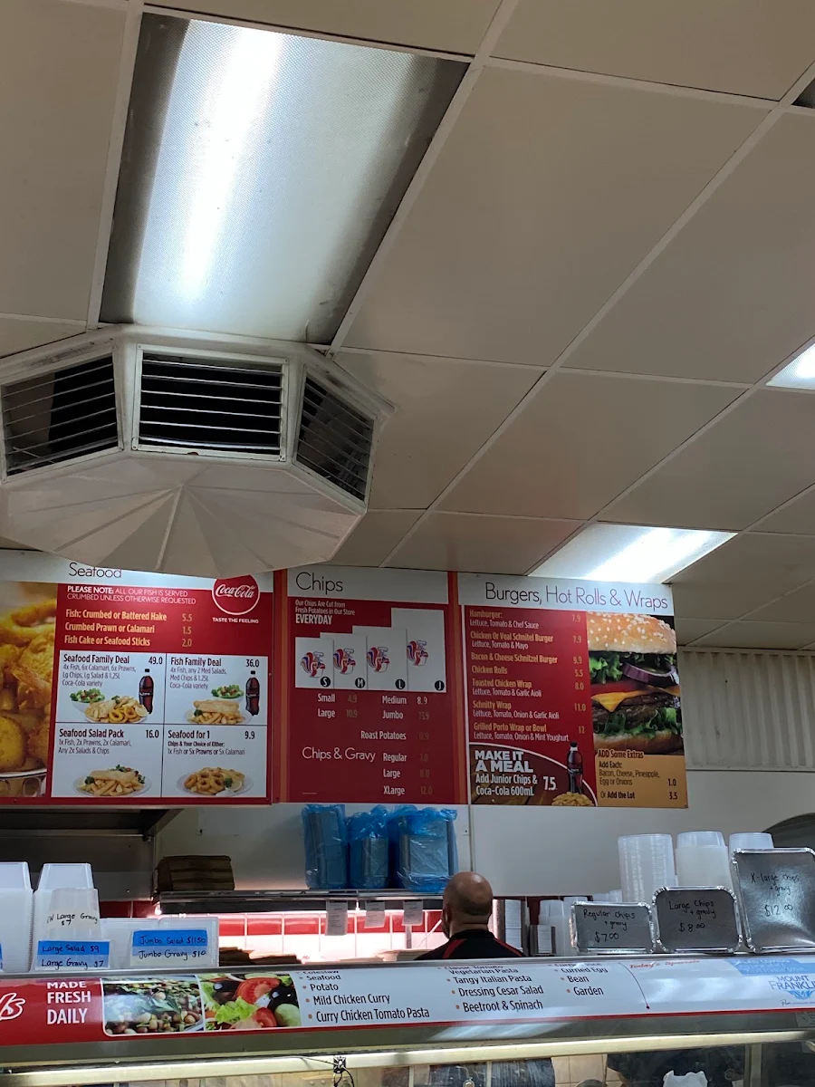 Menu, Chicken Chef