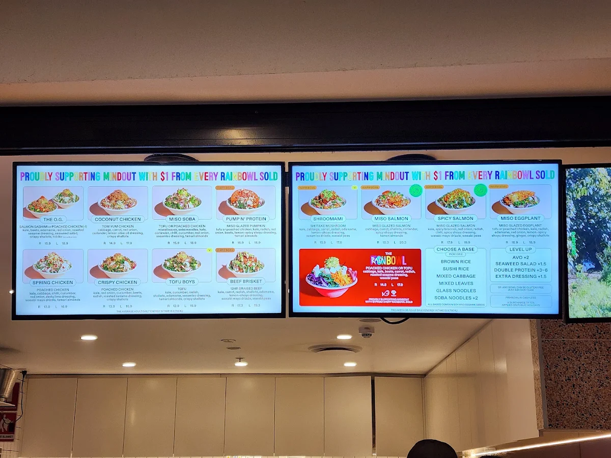 Menu, FISHBOWL - Chatswood