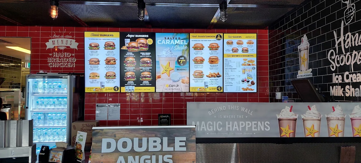 Menu, Carl's Jr. Hope Island
