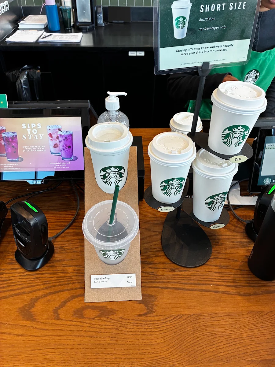 Menu, Starbucks Caboolture Big Fish