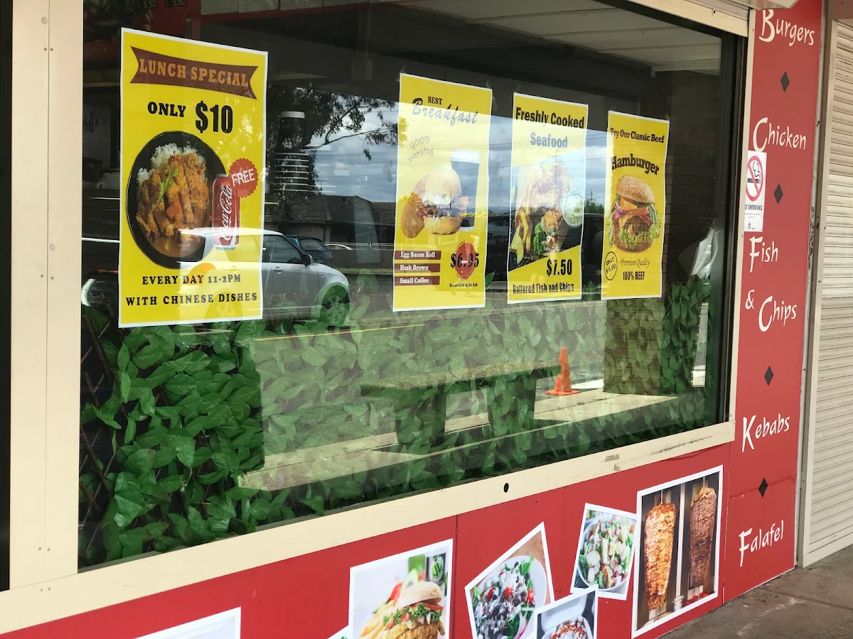 Menu, Colyton Seafood & Takeaway