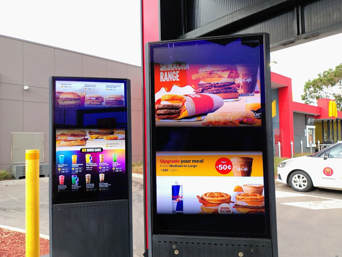 Menu, McDonald's Shepparton North