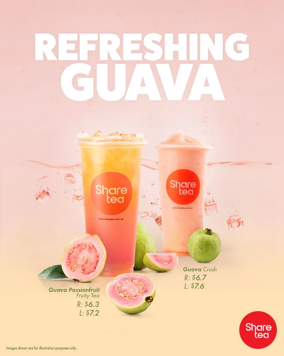 Menu, Sharetea