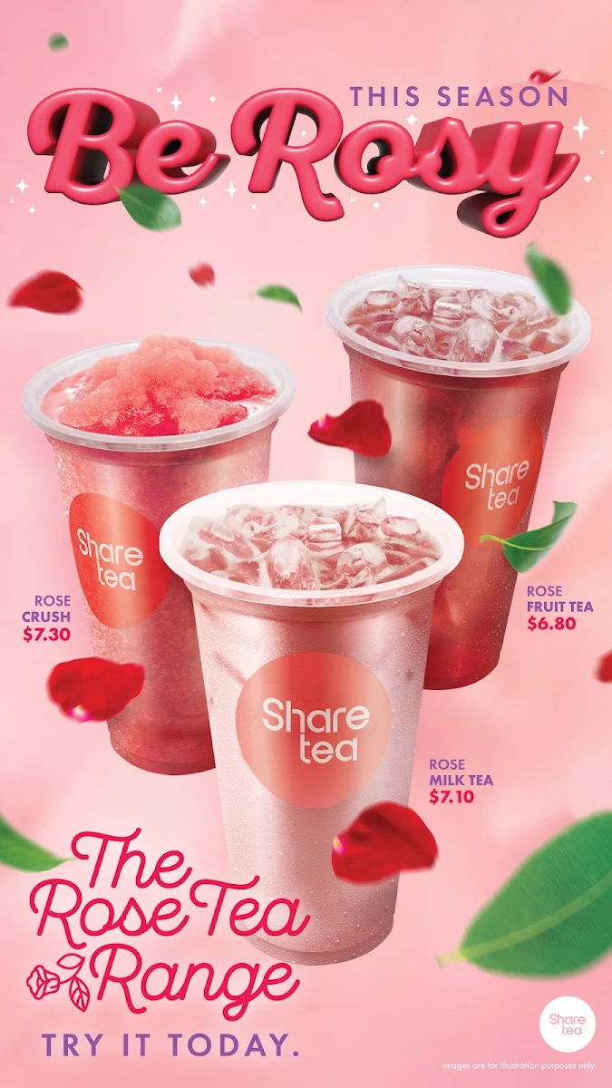 Menu, Sharetea