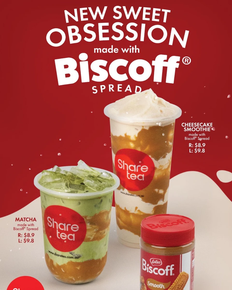 Menu, Sharetea