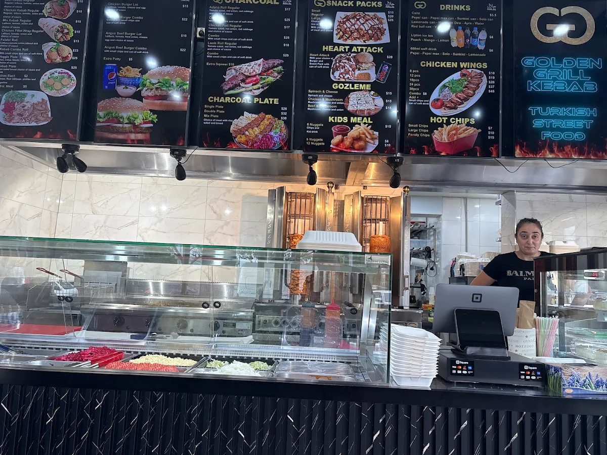 Menu, Golden Grill Turkish Street Food