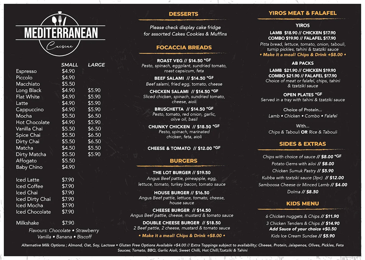 Menu photo 1