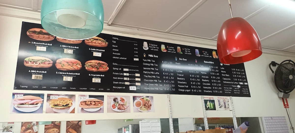 Menu, Pami Rolls