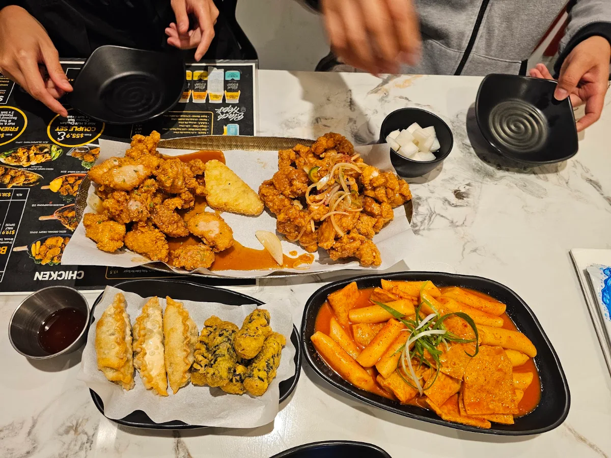 Menu, Korean Chicken & (Chermside)