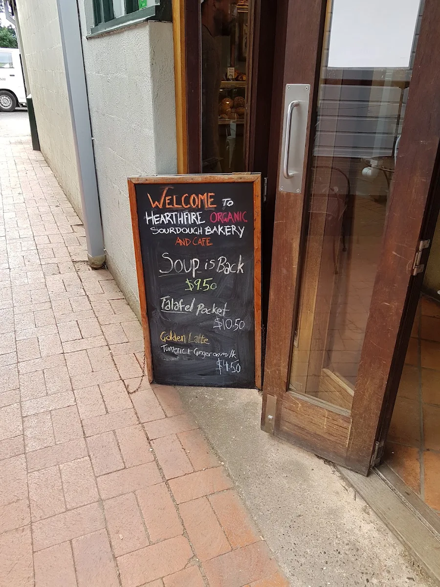 Menu, Hearthfire Bellingen