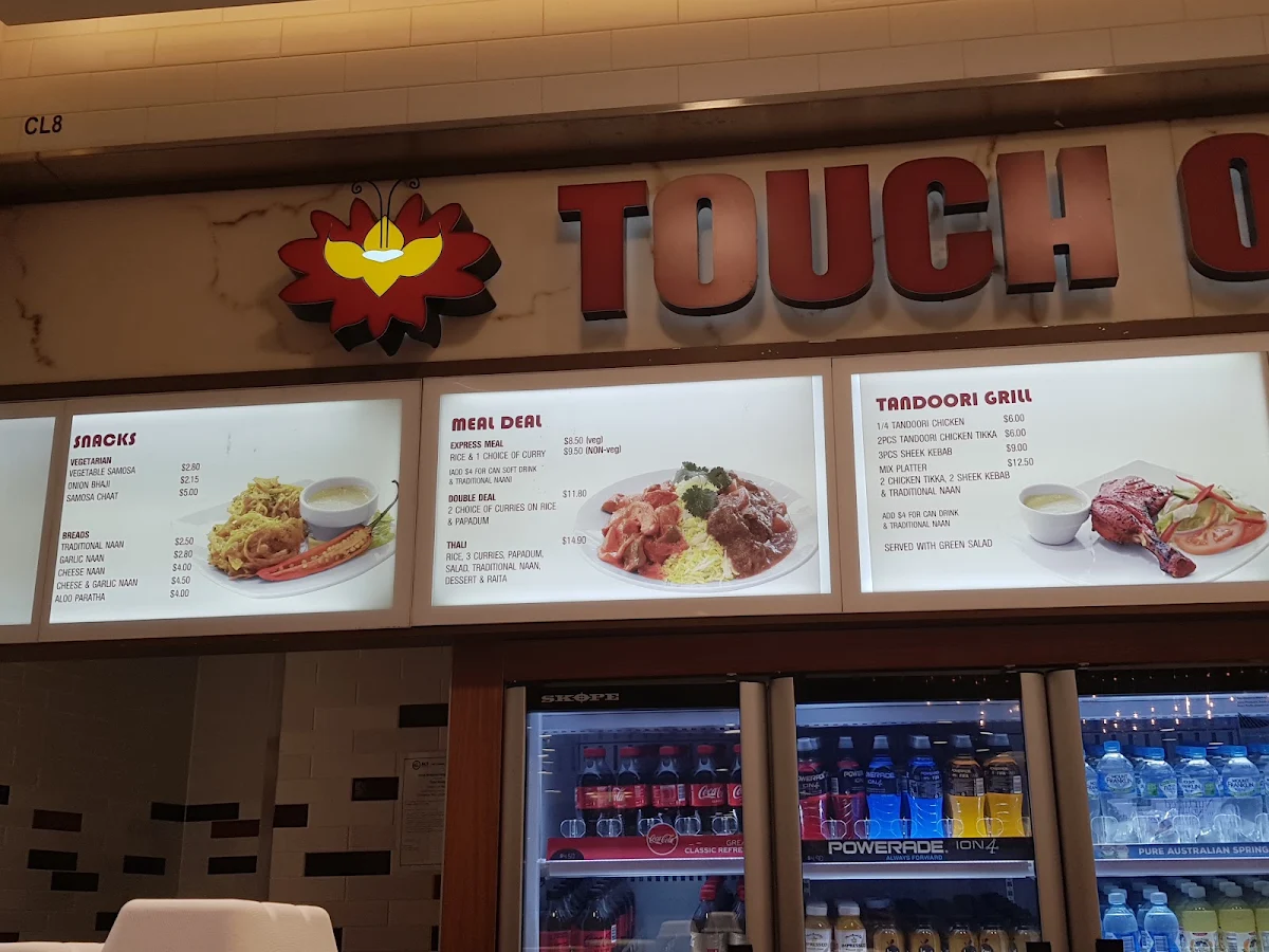 Menu, blu ginger express