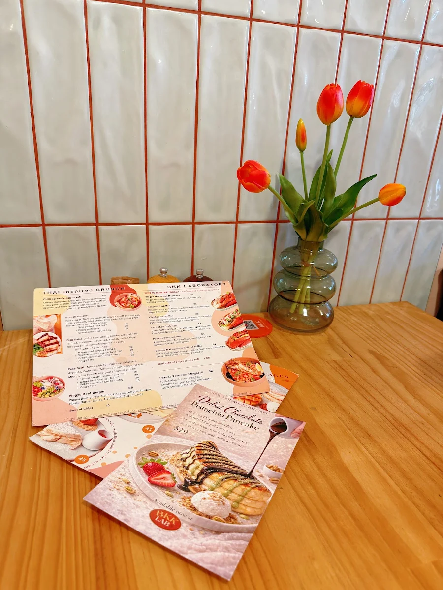 Menu, BKK Laboratory