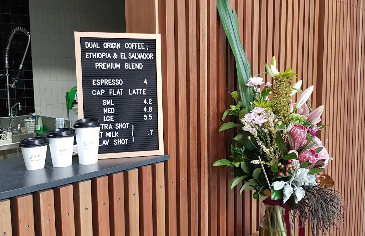 Menu, 34 Beans Cafe