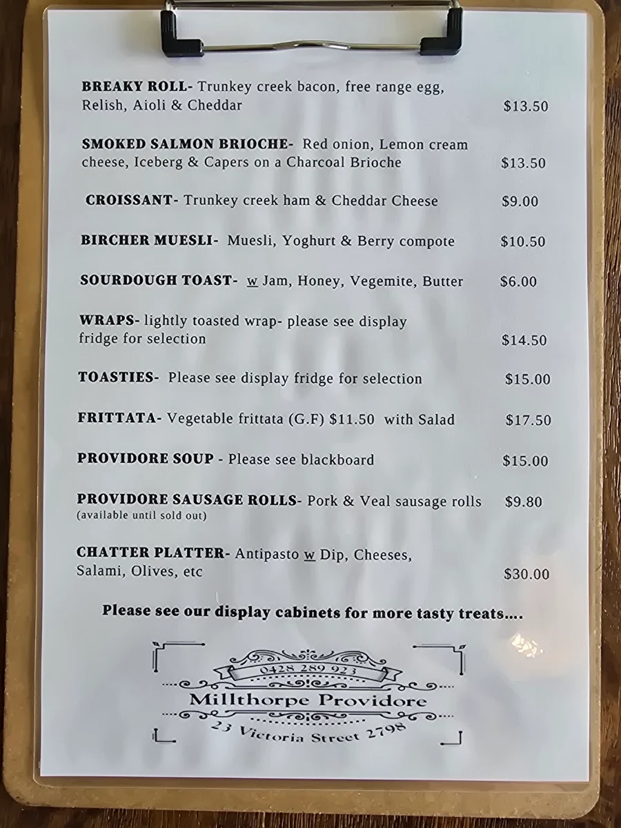 Menu photo 1