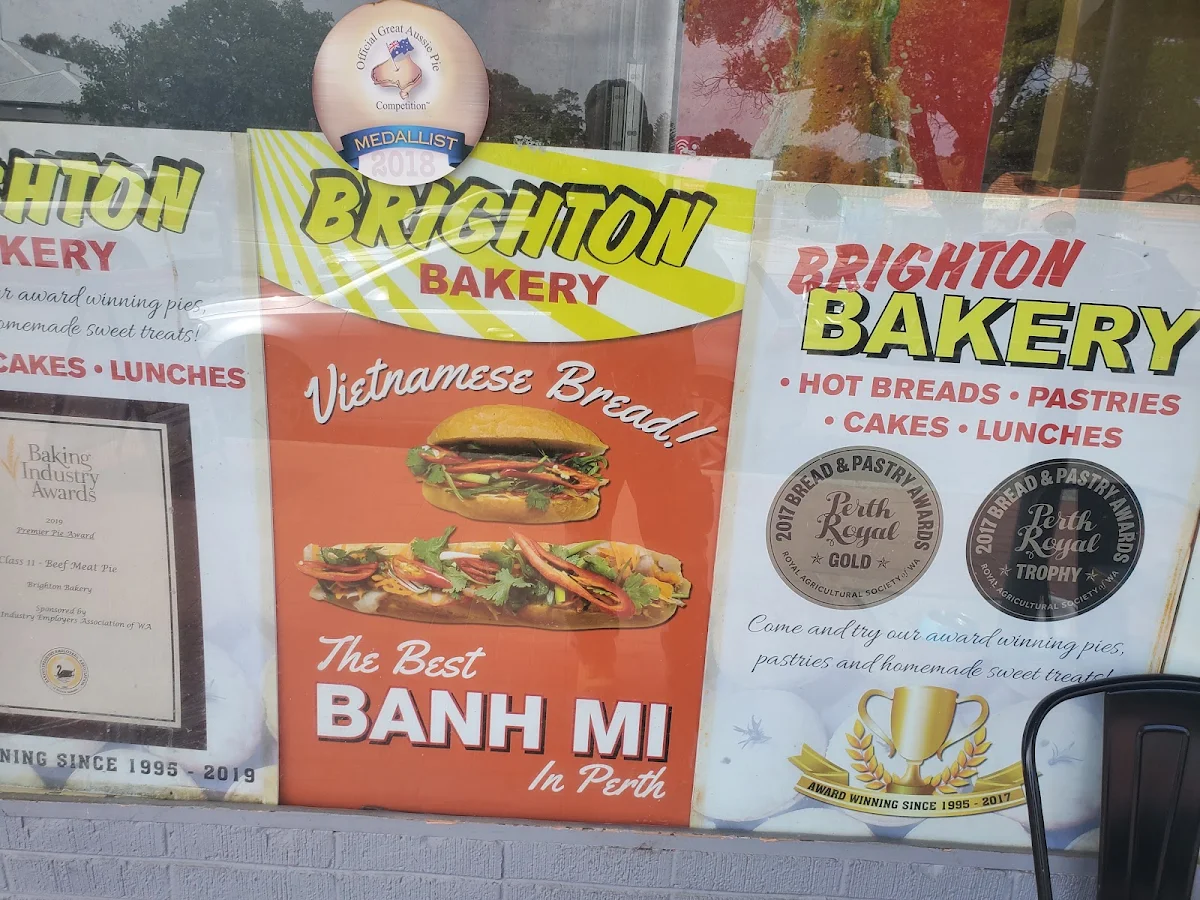Menu, Brighton Bakery
