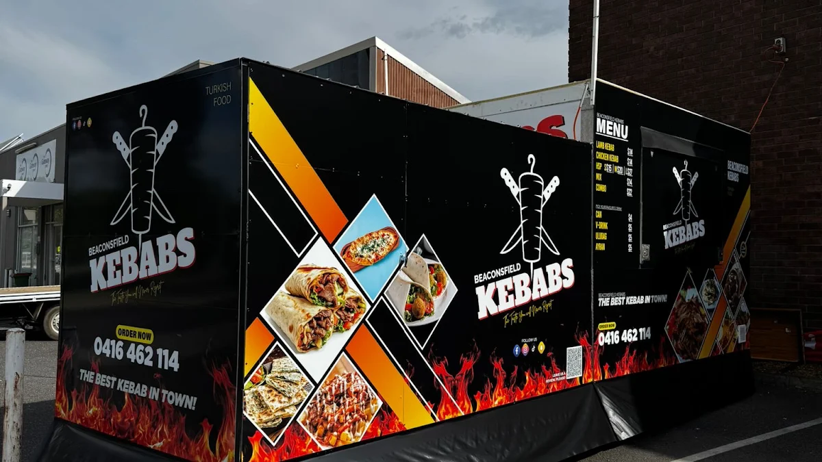 Menu, Beaconsfield Kebabs