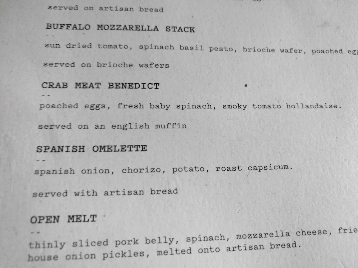 Menu, Local Mbassy