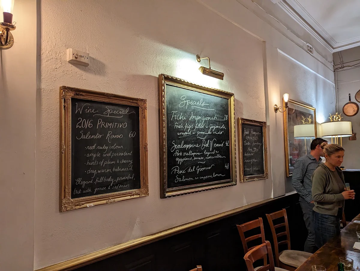 Menu, Zia Teresa