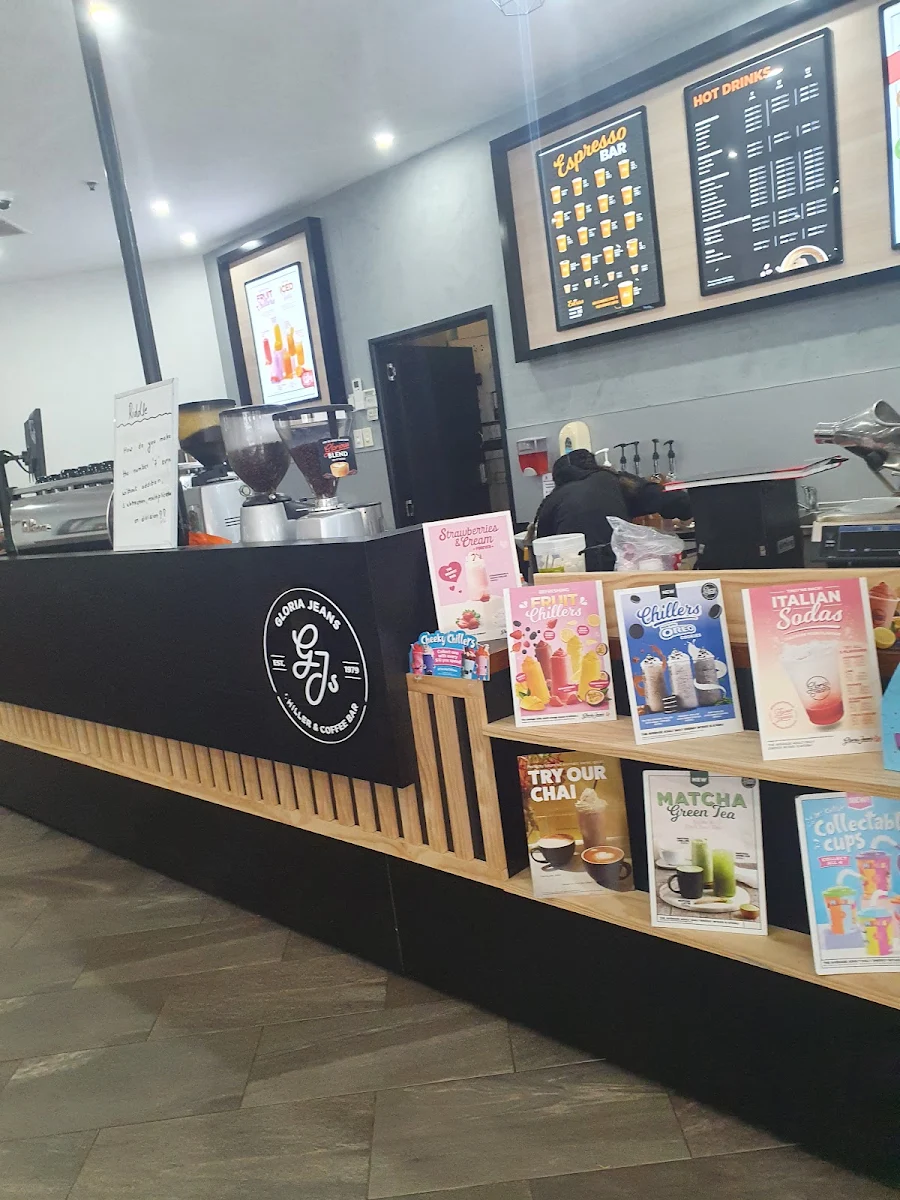 Menu, Gloria Jean's Coffees