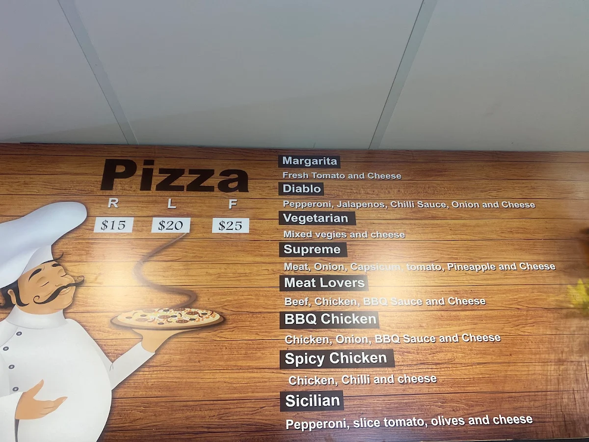 Menu, Al Sultan