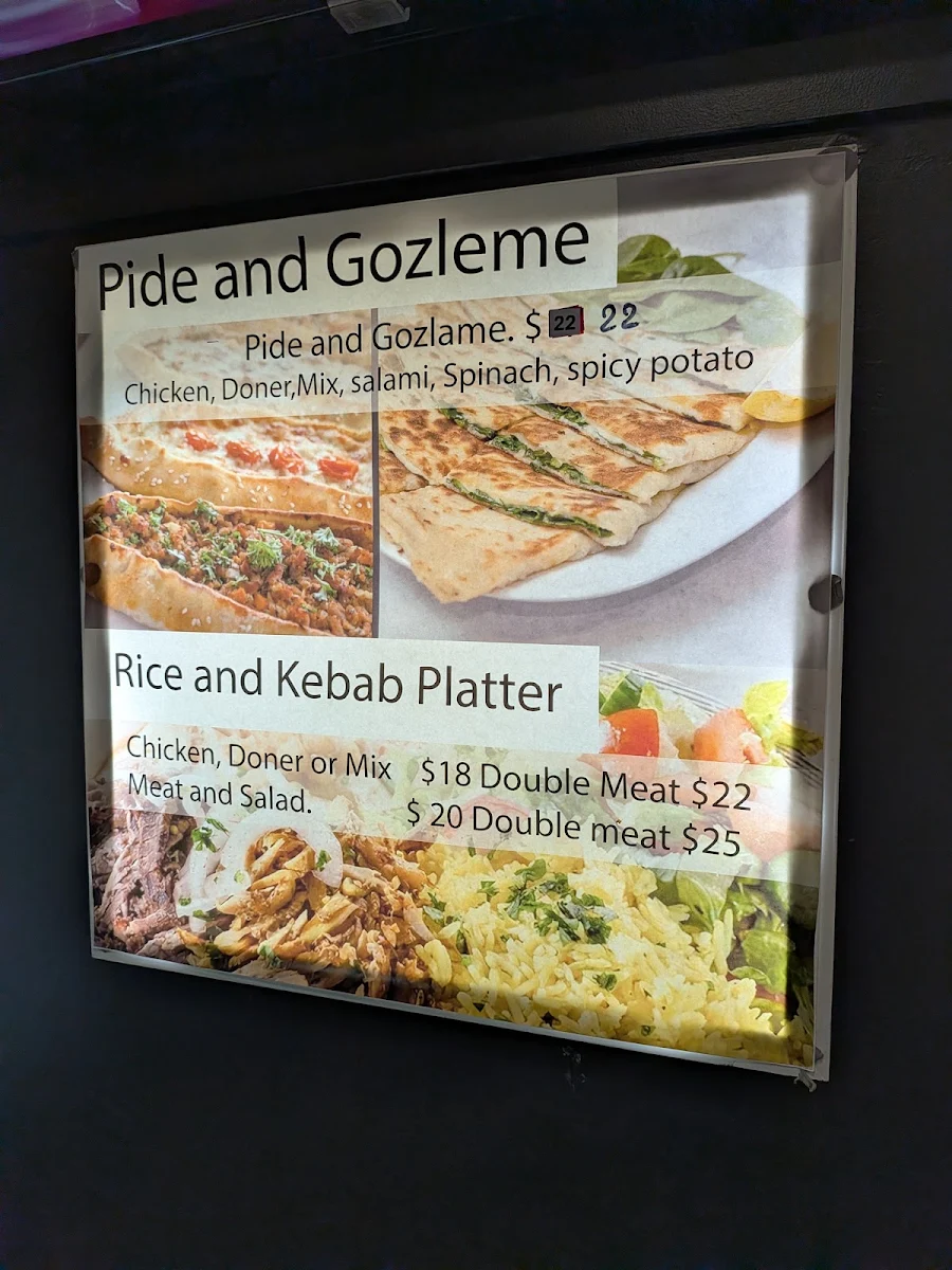 Menu, Al Sultan
