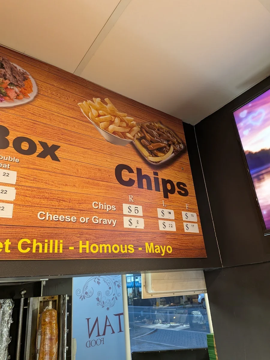 Menu, Al Sultan