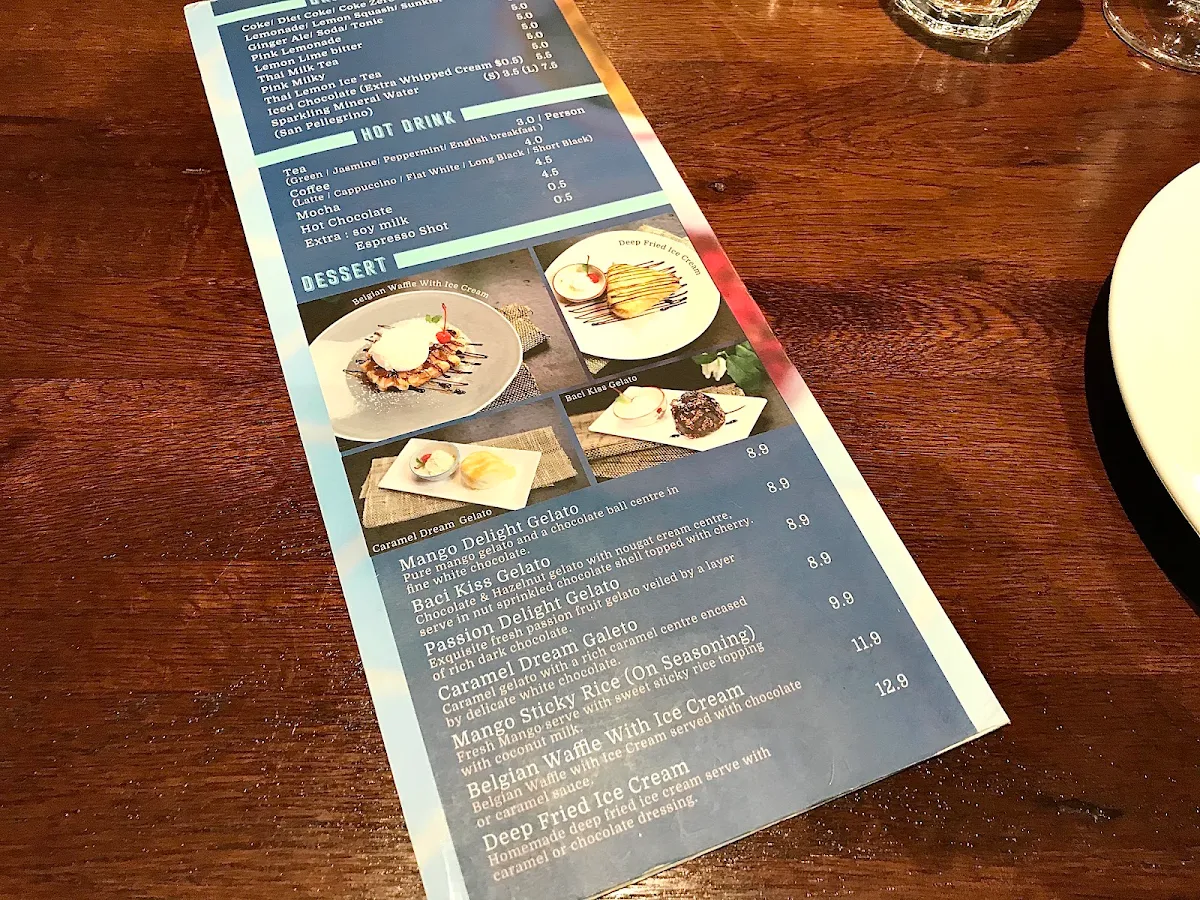 Menu, Spoonful Thai Cuisine Beecroft