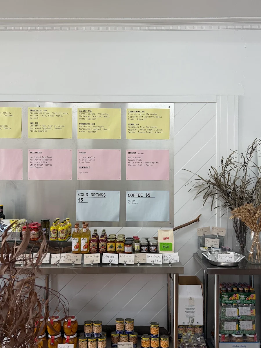Menu, Spazio Paradiso