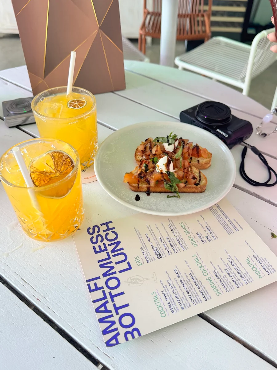 Menu, Tetto Rooftop Bar