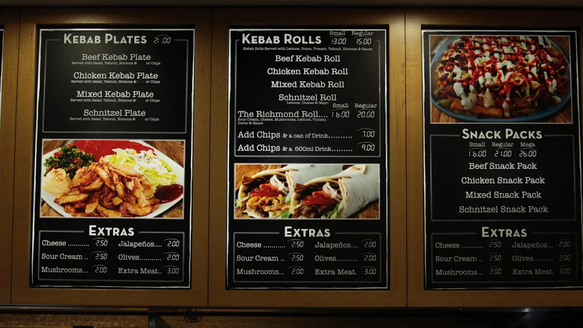 Menu, Ala Sultan