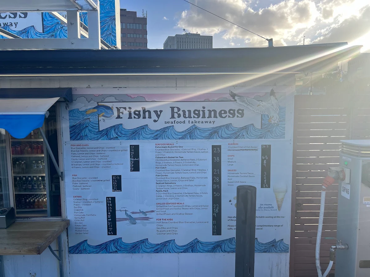 Menu, Fishy Business