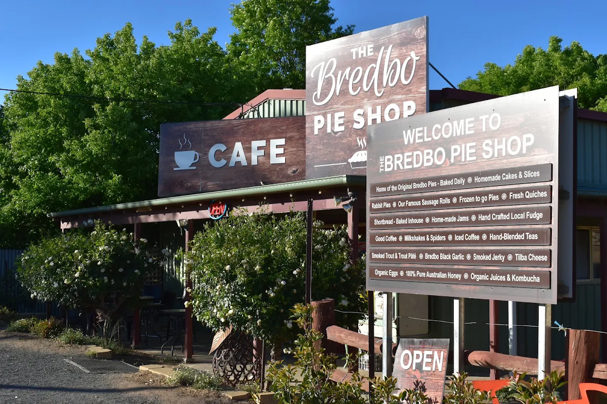Menu, The Bredbo Pie Shop