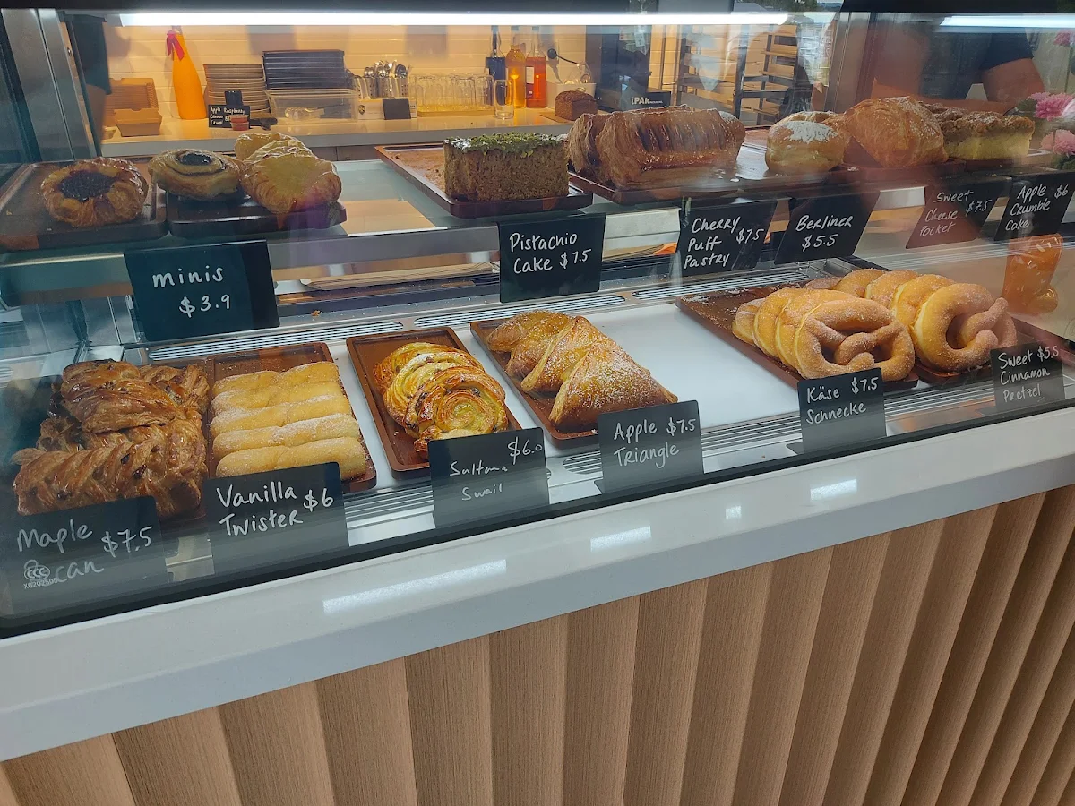 Menu, Wanderlust German Bakery
