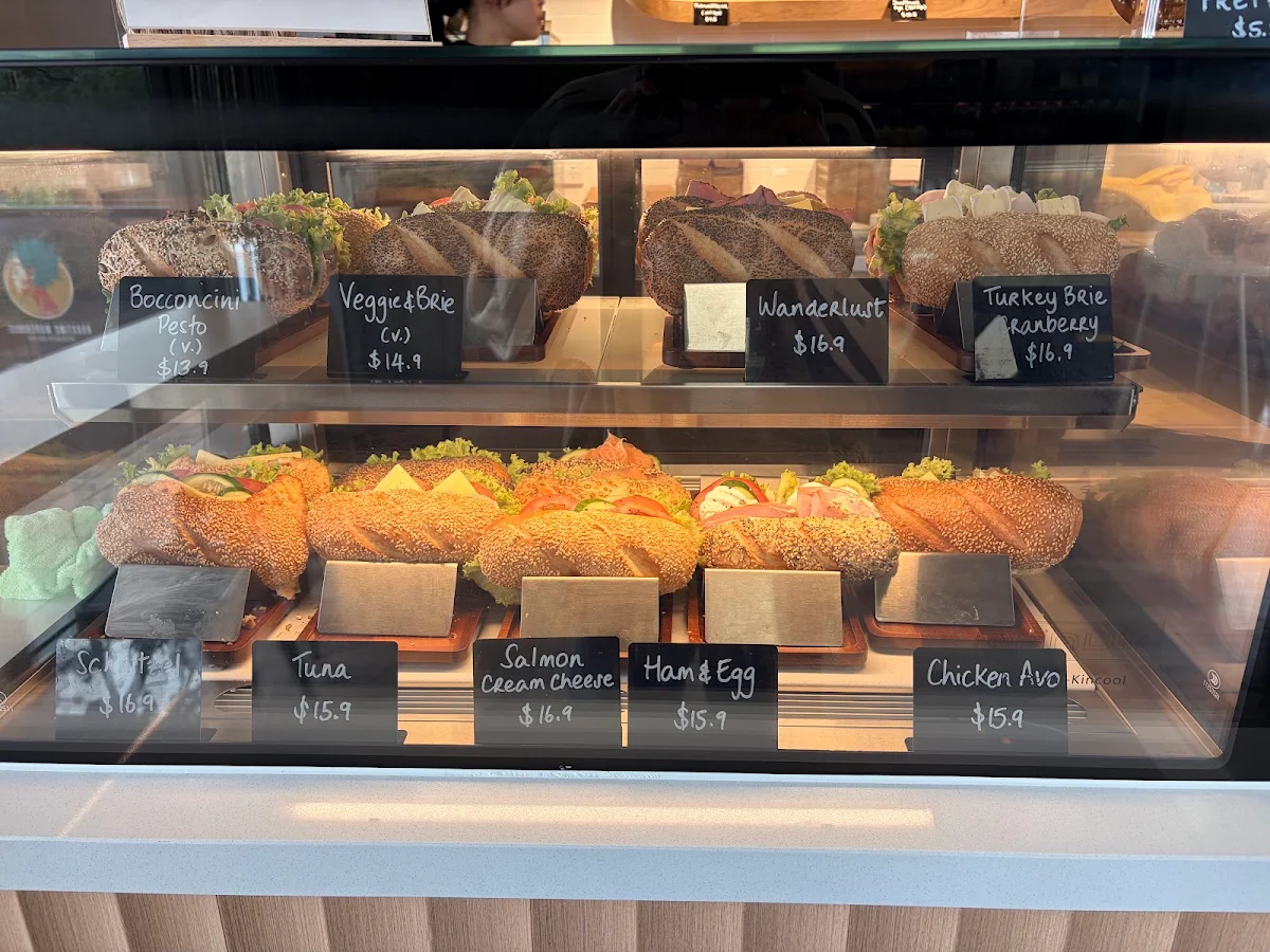 Menu, Wanderlust German Bakery