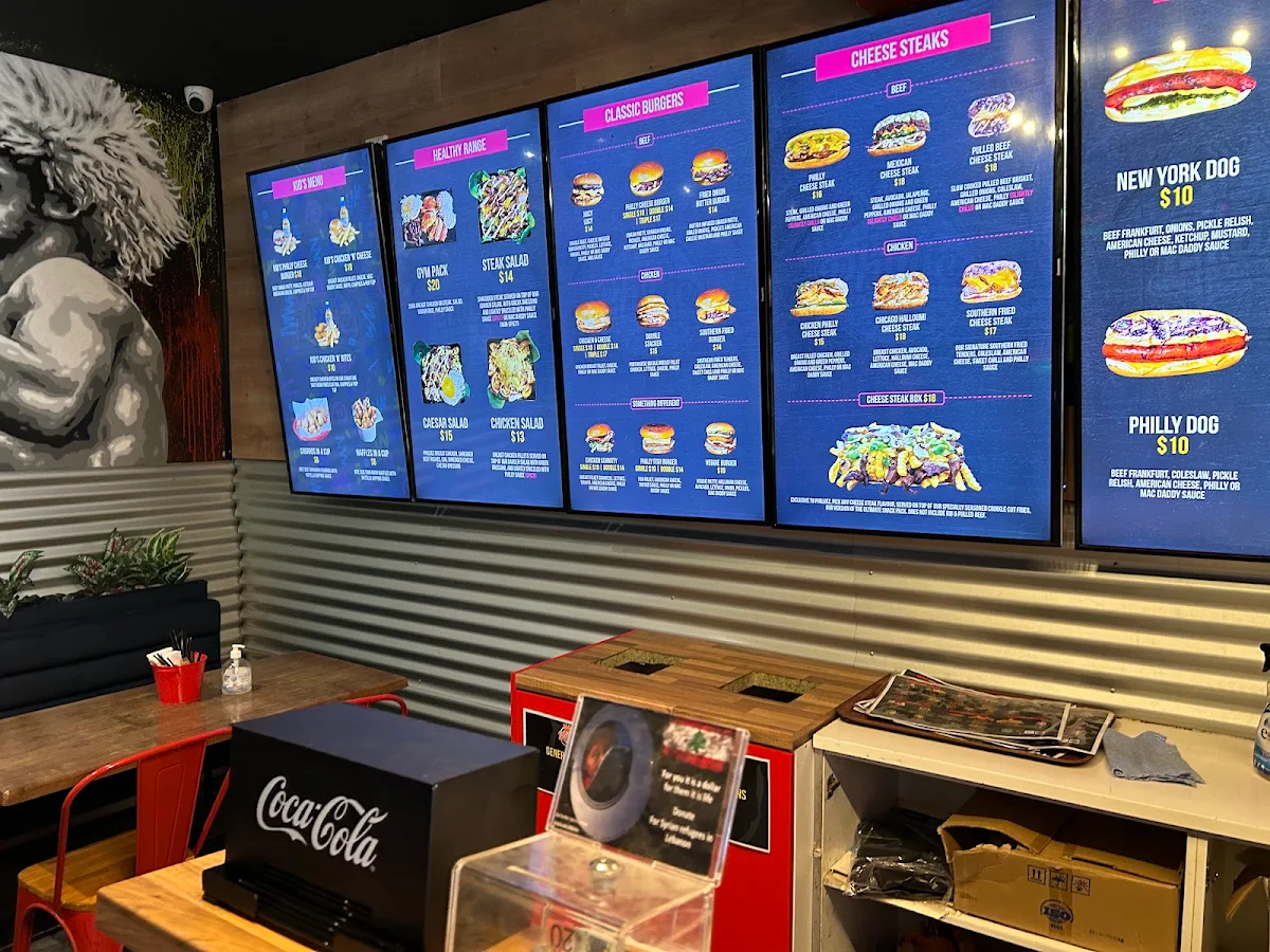 Menu, Philliez