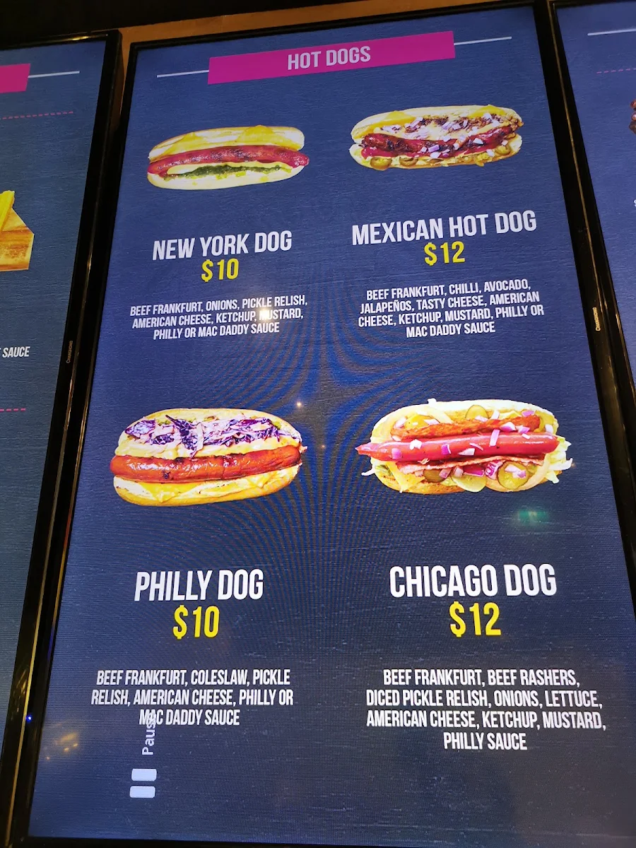Menu, Philliez