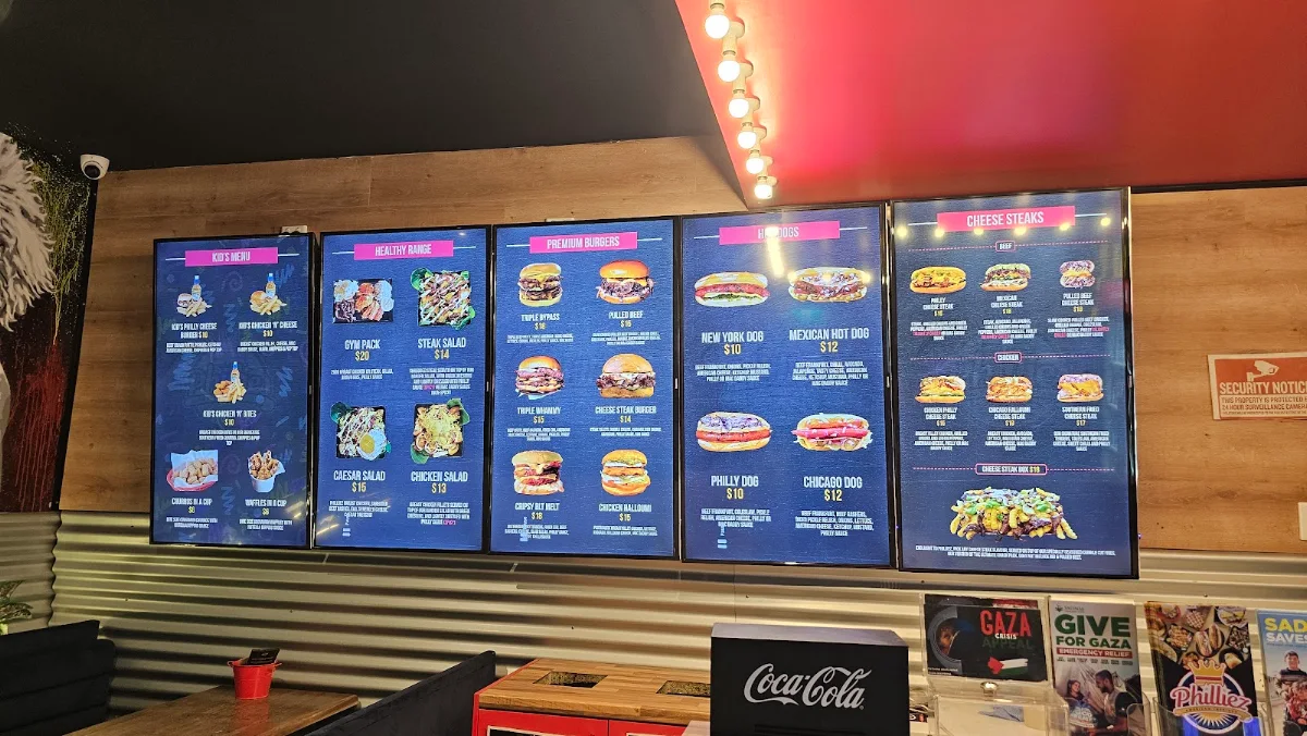 Menu, Philliez